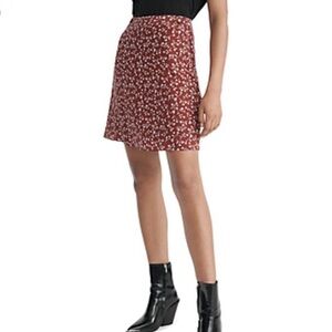 The Kooples floral mini skirt